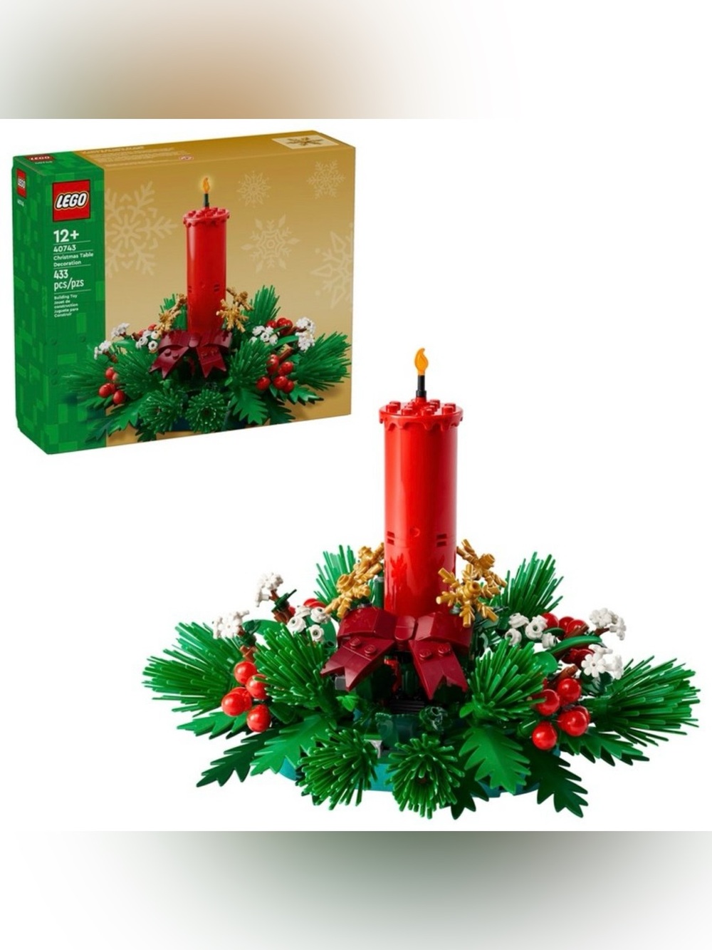 LEGO Christmas Table Decoration Building
Toy 40743